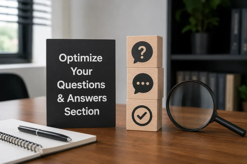 Optimize Your Questions & Answers Section